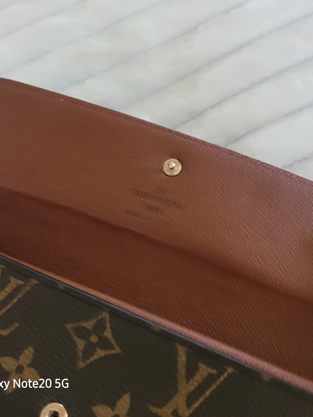 Louis Vuitton Brown Monogram Canvas Charm Chain Wallet - Picture 6 of 16